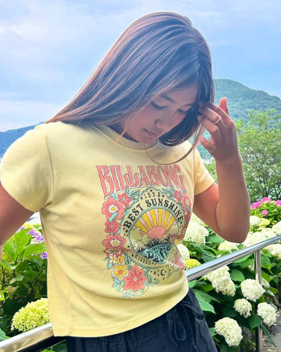 【OUTLET】BILLABONG レディース GRAPHIC BABY FIT TEE Tシャツ 【BABY FIT】【2025年春夏モデル】