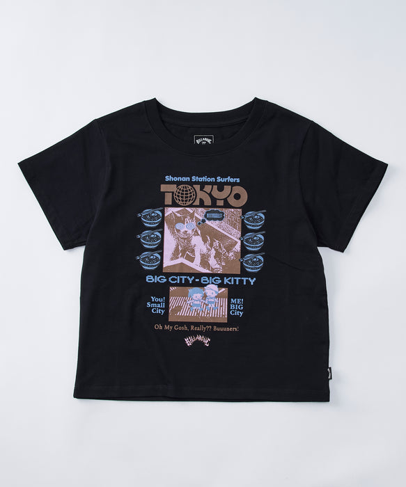 BILLABONG レディース 【BB GALLERY】 DISTINATION TOKYO Tシャツ 【2025年春夏モデル】 BLK / L