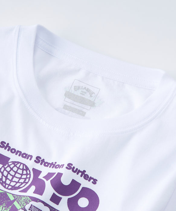 BILLABONG レディース 【BB GALLERY】 DISTINATION TOKYO Tシャツ 【2025年春夏モデル】 WHT / L