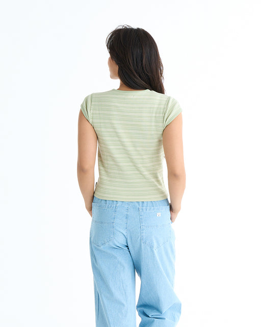 BILLABONG レディース 【PARADISE SKIES】 OSLO SS KNT Tシャツ 【2025年春夏モデル】 MUL / M