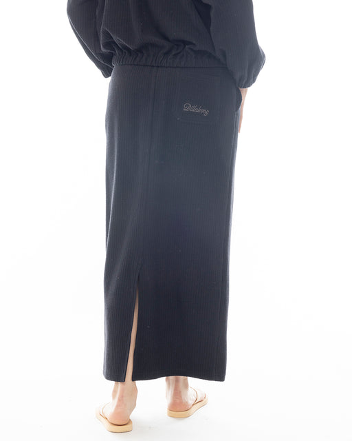 BILLABONG レディース 【CHILLWEAR】 JACQUARD RIB LONG SKIRT スカート 【2025年春夏モデル】 BLK / L