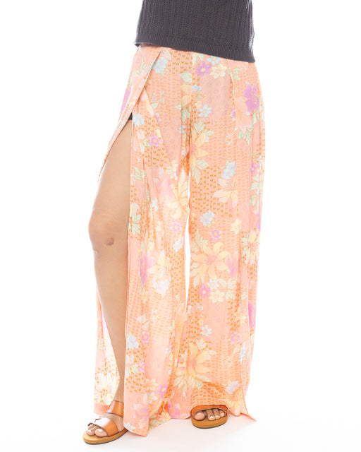 BILLABONG レディース 【TROPICAL HIGHS】 SPLIT SPIRIT ELST PNT ロングパンツ 【2025年春夏モデル】 POU / XS
