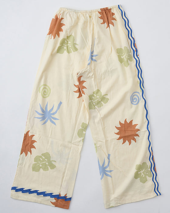 【OUTLET】BILLABONG レディース 【CRYSTAL TIDES】 SUN SYMBOL PANT ロングパンツ 【2025年春夏モデル】