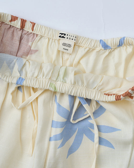 【OUTLET】BILLABONG レディース 【CRYSTAL TIDES】 SUN SYMBOL PANT ロングパンツ 【2025年春夏モデル】