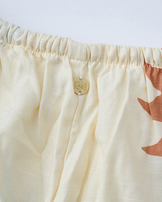 【OUTLET】BILLABONG レディース 【CRYSTAL TIDES】 SUN SYMBOL PANT ロングパンツ 【2025年春夏モデル】