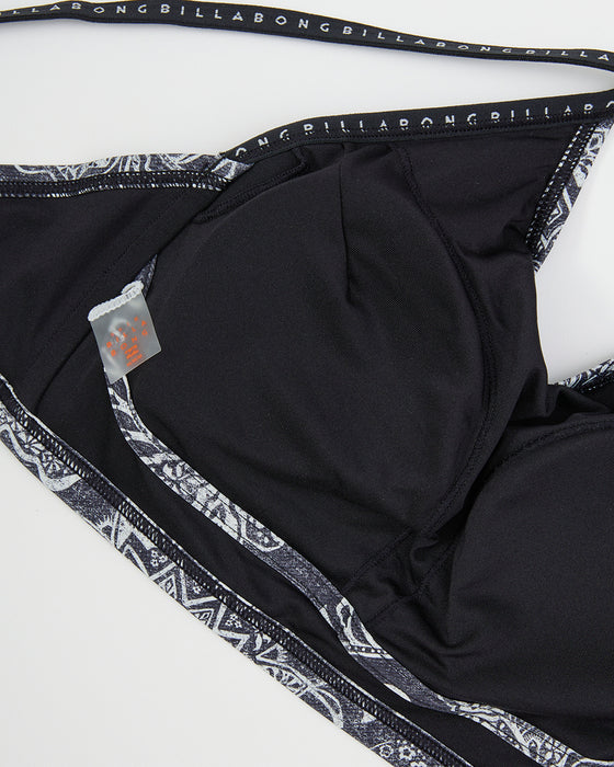 BILLABONG レディース HIGH NECK BINDING BIKINI 水着 【2025年春夏モデル】 BDN / L