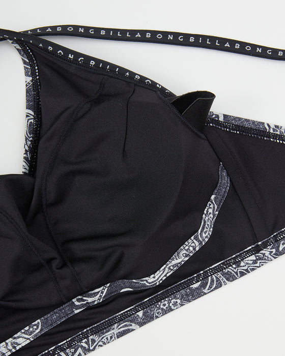 BILLABONG レディース HIGH NECK BINDING BIKINI 水着 【2025年春夏モデル】 BDN / L