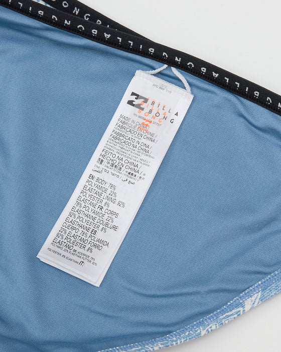 BILLABONG レディース HIGH NECK BINDING BIKINI 水着 【2025年春夏モデル】 DEN / L