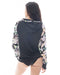 BILLABONG レディース SHADOW TROPIC ZIP UP HOODED RASHGUARD ジップラッシュガード 【2025年春夏モデル】 BLK / L