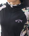 BILLABONG レディース SHADOW TROPIC ZIP UP HOODED RASHGUARD ジップラッシュガード 【2025年春夏モデル】 BLK / L
