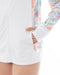 BILLABONG レディース SHADOW TROPIC ZIP UP HOODED RASHGUARD ジップラッシュガード 【2025年春夏モデル】 WHT / L