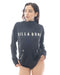 BILLABONG レディース ZIP UP HOODED PRINT LOOSE RASHGUARD ジップラッシュガード 【2025年春夏モデル】 BLK / L