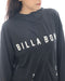 BILLABONG レディース ZIP UP HOODED PRINT LOOSE RASHGUARD ジップラッシュガード 【2025年春夏モデル】 BLK / L