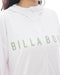 BILLABONG レディース ZIP UP HOODED PRINT LOOSE RASHGUARD ジップラッシュガード 【2025年春夏モデル】 WHT / L