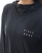 BILLABONG レディース ZIP UP HOODED LOGO LOOSE RASHGUARD ジップラッシュガード 【2025年春夏モデル】 BLK / L