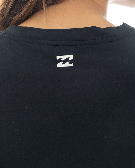 BILLABONG レディース MORFY SS TEE RASH ラッシュガード 【2025年春夏モデル】 BLK / L