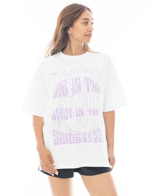 BILLABONG レディース MORFY SS TEE RASH ラッシュガード 【2025年春夏モデル】 WHT / L