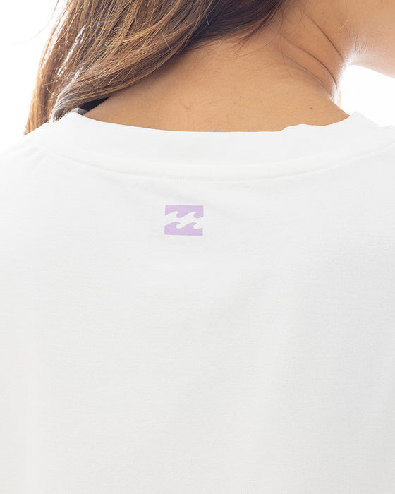 BILLABONG レディース MORFY SS TEE RASH ラッシュガード 【2025年春夏モデル】 WHT / L