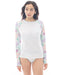BILLABONG レディース SHADOW TROPIC RAGLAN LS RASH 長袖ラッシュガード 【2025年春夏モデル】 CBL / L