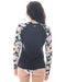 BILLABONG レディース SHADOW TROPIC RAGLAN LS RASH 長袖ラッシュガード 【2025年春夏モデル】 MUL / L