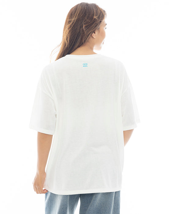 BILLABONG レディース COTTON LIKE RASH GRAPHIC TEE サーフTシャツ 【2025年春夏モデル】 SCS / L