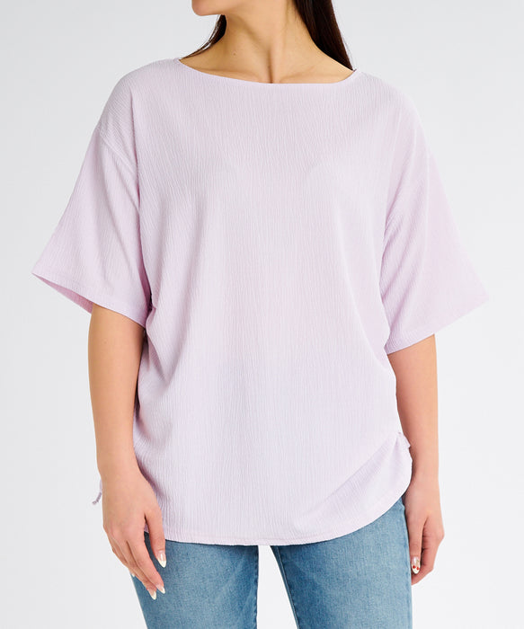 【OUTLET】BILLABONG レディース UTILITY STRIPED CREPE SS セットアップ Tシャツ 【2025年春夏モデル】