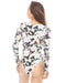 BILLABONG レディース SHADOW TROPIC BODYSUIT 長袖ラッシュガード 【2025年春夏モデル】 MUL / S