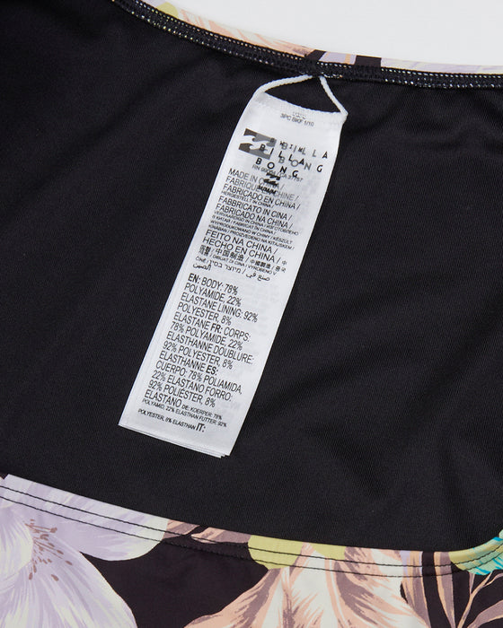 BILLABONG レディース SHADOW TROPIC BODYSUIT 長袖ラッシュガード 【2025年春夏モデル】 MUL / S