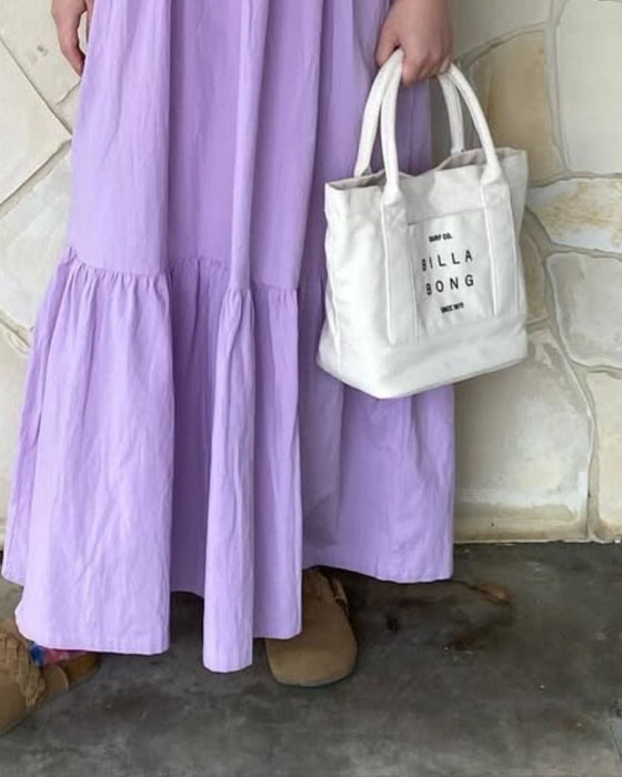 【OUTLET】BILLABONG レディース COTTON CANVAS MINI TOTE BAG トートバッグ 【2025年春夏モデル】
