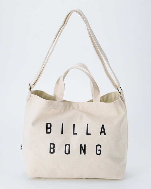 BILLABONG レディース SHOULDER 2WAY トートバッグ 【2025年春夏モデル】 NAT / F