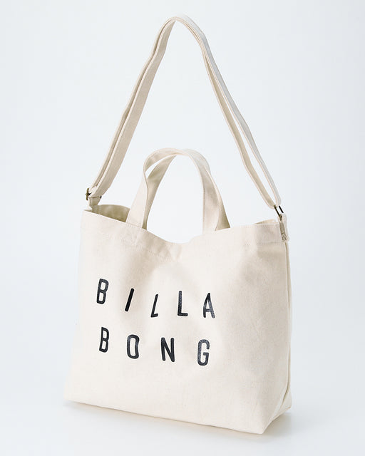 BILLABONG レディース SHOULDER 2WAY トートバッグ 【2025年春夏モデル】 NAT / F