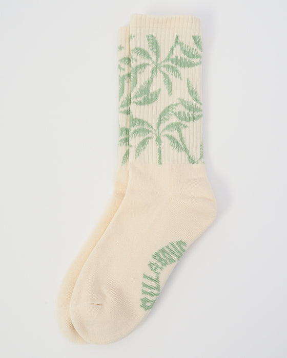 BILLABONG レディース PALM SOCKS ソックス 【2025年春夏モデル】 WCP / F