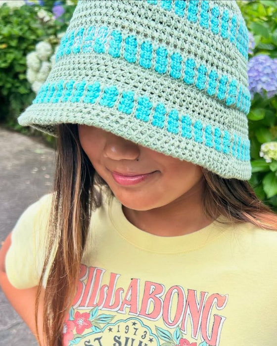 【OUTLET】BILLABONG レディース CROCHE HAT STRIPE ハット 【2025年春夏モデル】