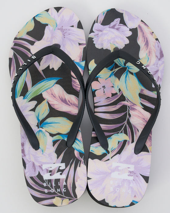 BILLABONG レディース FLIP FLOPS PLATFORM PRINT ビーチサンダル 【2025年春夏モデル】 MUL / 26CM