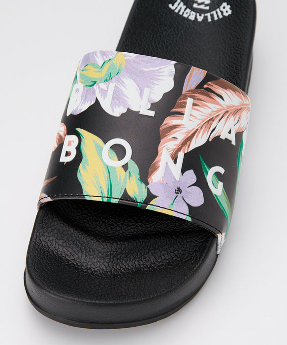 OUTLET】BILLABONG レディース SHOWER SANDAL PLARFORM PRINT