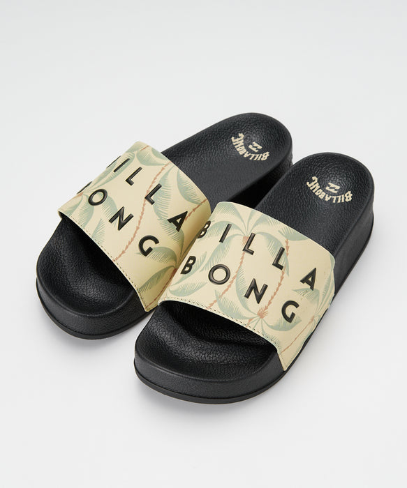 【OUTLET】BILLABONG レディース SHOWER SANDAL PLARFORM PRINT ビーチサンダル 【2025年春夏モデル】