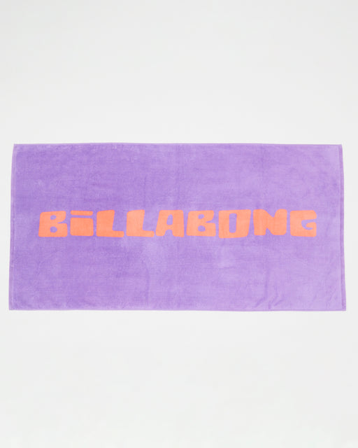 BILLABONG レディース LIE DOWN タオル 【2025年春夏モデル】 PRV / F