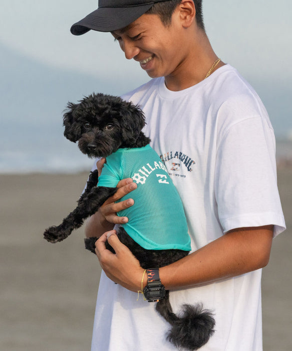 BILLABONG 【DOG WEAR】ANTI BUG DOG MESH 【虫よけ加工】Tシャツ【2026年春夏モデル】