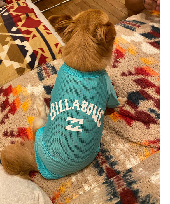 BILLABONG 【DOG WEAR】ANTI BUG DOG MESH 【虫よけ加工】Tシャツ【2026年春夏モデル】