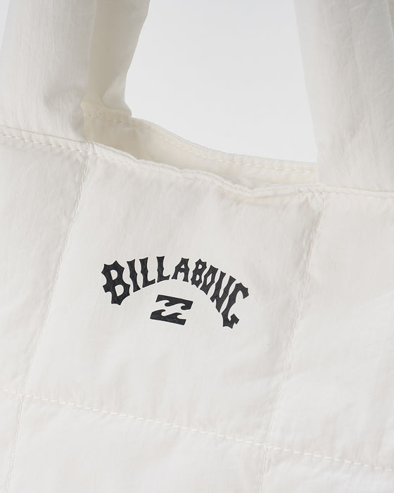 BILLABONG レディース QUILTING MINI TOTE BAG トートバッグ 【2025年春夏モデル】 WHT / F