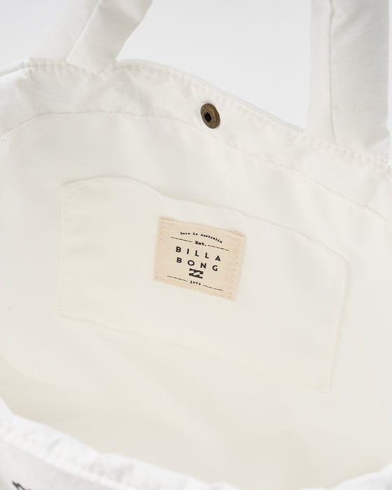 BILLABONG レディース QUILTING MINI TOTE BAG トートバッグ 【2025年春夏モデル】 WHT / F