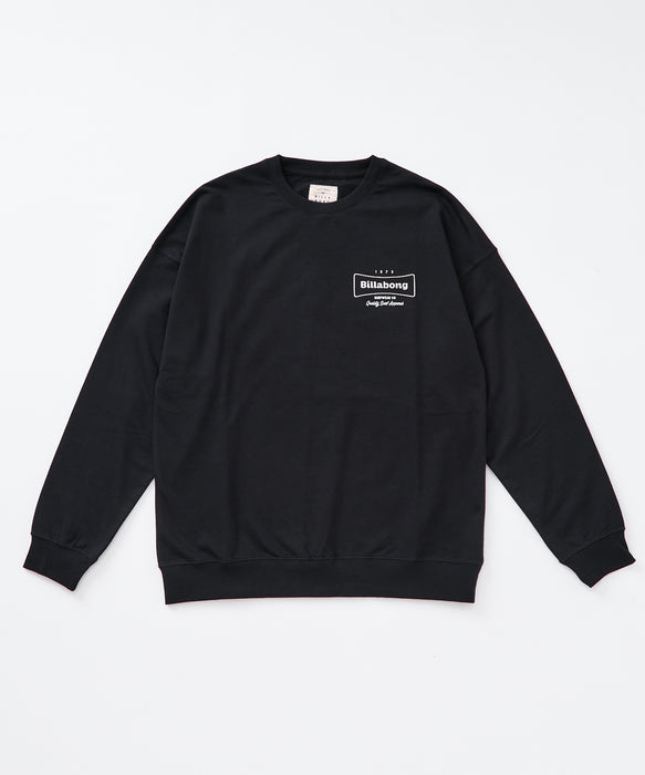 【SALE】BILLABONG レディース FEELING ALIVE BOY FI トレーナー 【BOY FIT】【2025年秋冬モデル】