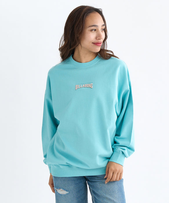 SALE】BILLABONG レディース GRAPHIC LOOSE FIT CR トレーナー 【LOOSE