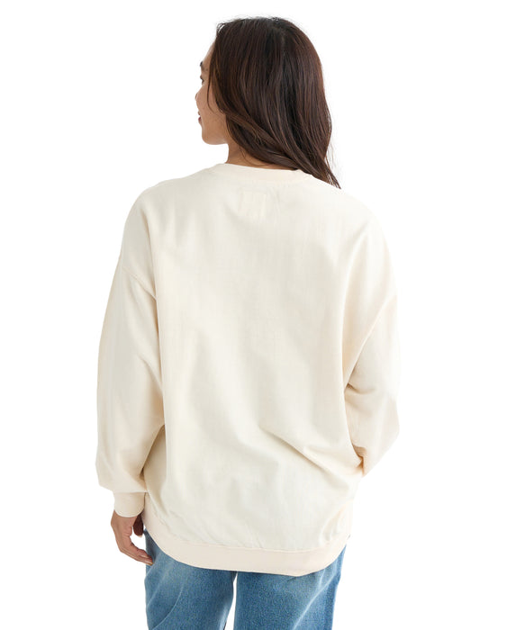 SALE】BILLABONG レディース GRAPHIC LOOSE FIT CR トレーナー 【LOOSE