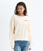 BILLABONG レディース BOAT NECK LOOSE CROP トレーナー 【2025年秋冬モデル】 WCP / L
