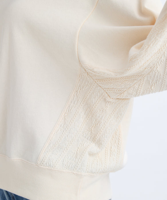 OUTLET】BILLABONG レディース BOAT NECK LOOSE CROP トレーナー