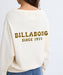 BILLABONG レディース BOAT NECK LOOSE CROP トレーナー 【2025年秋冬モデル】 WCP / L