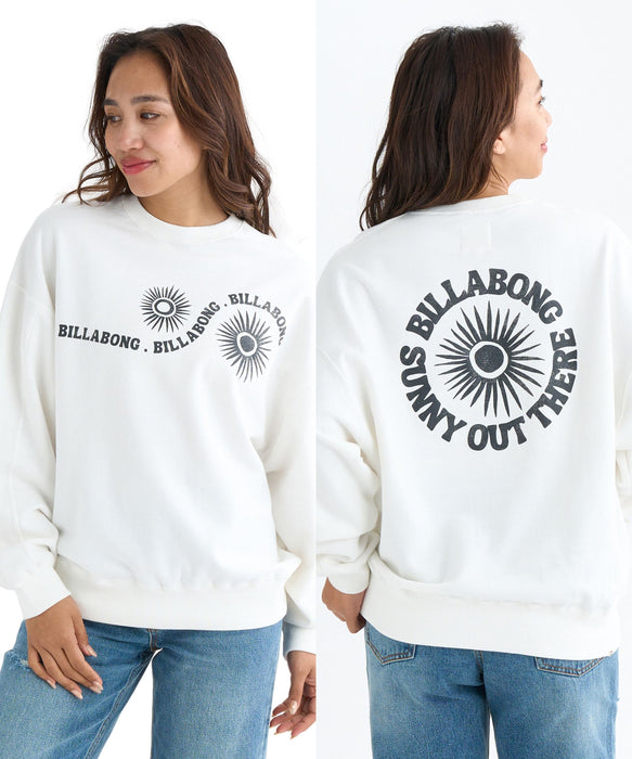 BILLABONG レディース TIME FOR KENDAL ART トレーナー 【LOOSE