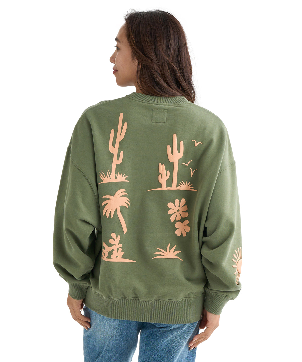 OUTLET】BILLABONG レディース SUN WAVE KENDAL ART トレーナー 【BIG