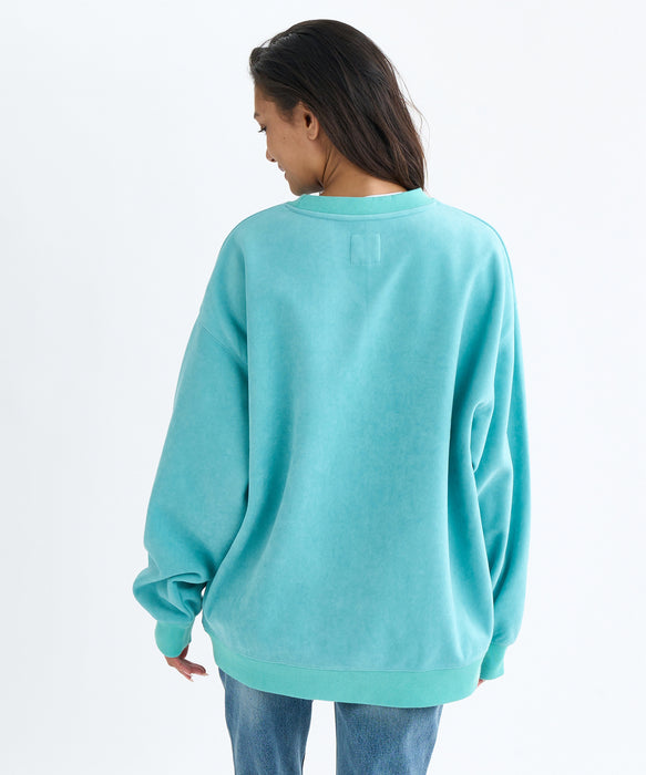 BILLABONG レディース BIG LOOSE CREW トレーナー 【2025年秋冬モデル】 BRB / M